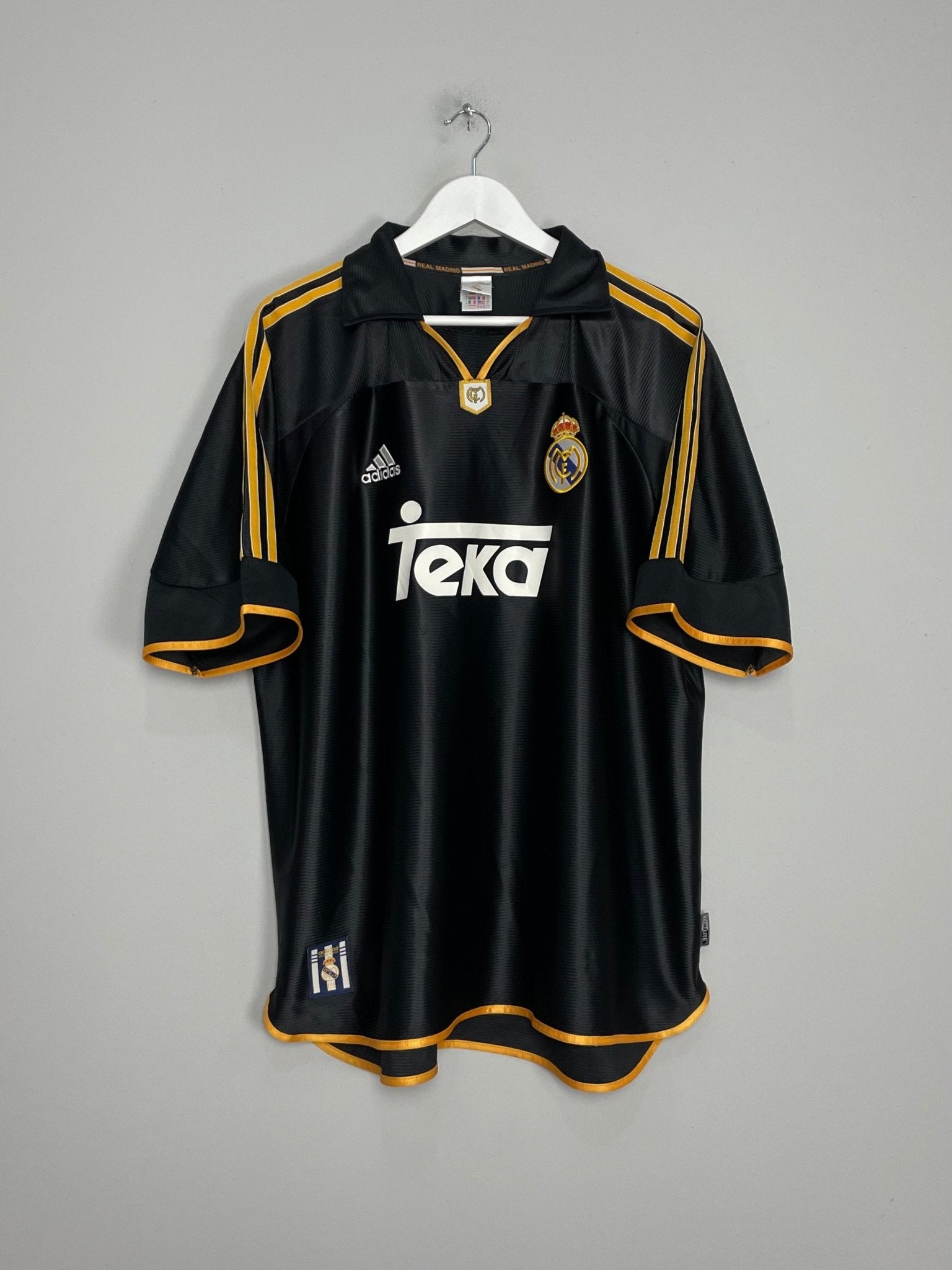 Shop 1998/99 REAL MADRID RAUL #7 AWAY SHIRT (XL) ADIDAS, classic football shirts, vintage football shirts & retro soccer jerseys at Cult Kits