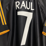Shop 1998/99 REAL MADRID RAUL #7 AWAY SHIRT (XL) ADIDAS, classic football shirts, vintage football shirts & retro soccer jerseys at Cult Kits