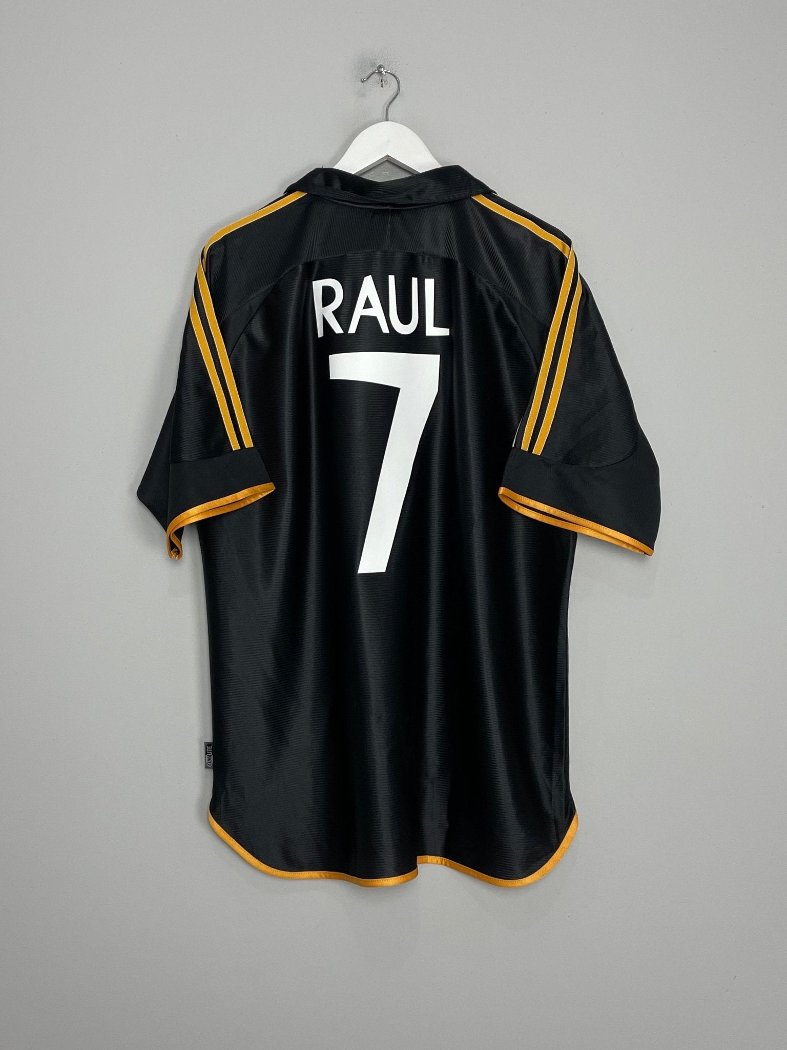 Shop 1998/99 REAL MADRID RAUL #7 AWAY SHIRT (XL) ADIDAS, classic football shirts, vintage football shirts & retro soccer jerseys at Cult Kits