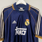 Shop 1998/99 REAL MADRID RAUL #7 THIRD SHIRT (L) ADIDAS, classic football shirts, vintage football shirts & retro soccer jerseys at Cult Kits
