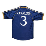 Buy 1998/99 Real Madrid R.Carlos 3 Third Shirt (M) Adidas ~ Free worldwide shipping ~ Authentic Vintage Football Shirts from Cult Kits