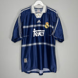Shop 1998/99 REAL MADRID REDONDO #6 AWAY SHIRT (XL) ADIDAS, classic football shirts, vintage football shirts & retro soccer jerseys at Cult Kits
