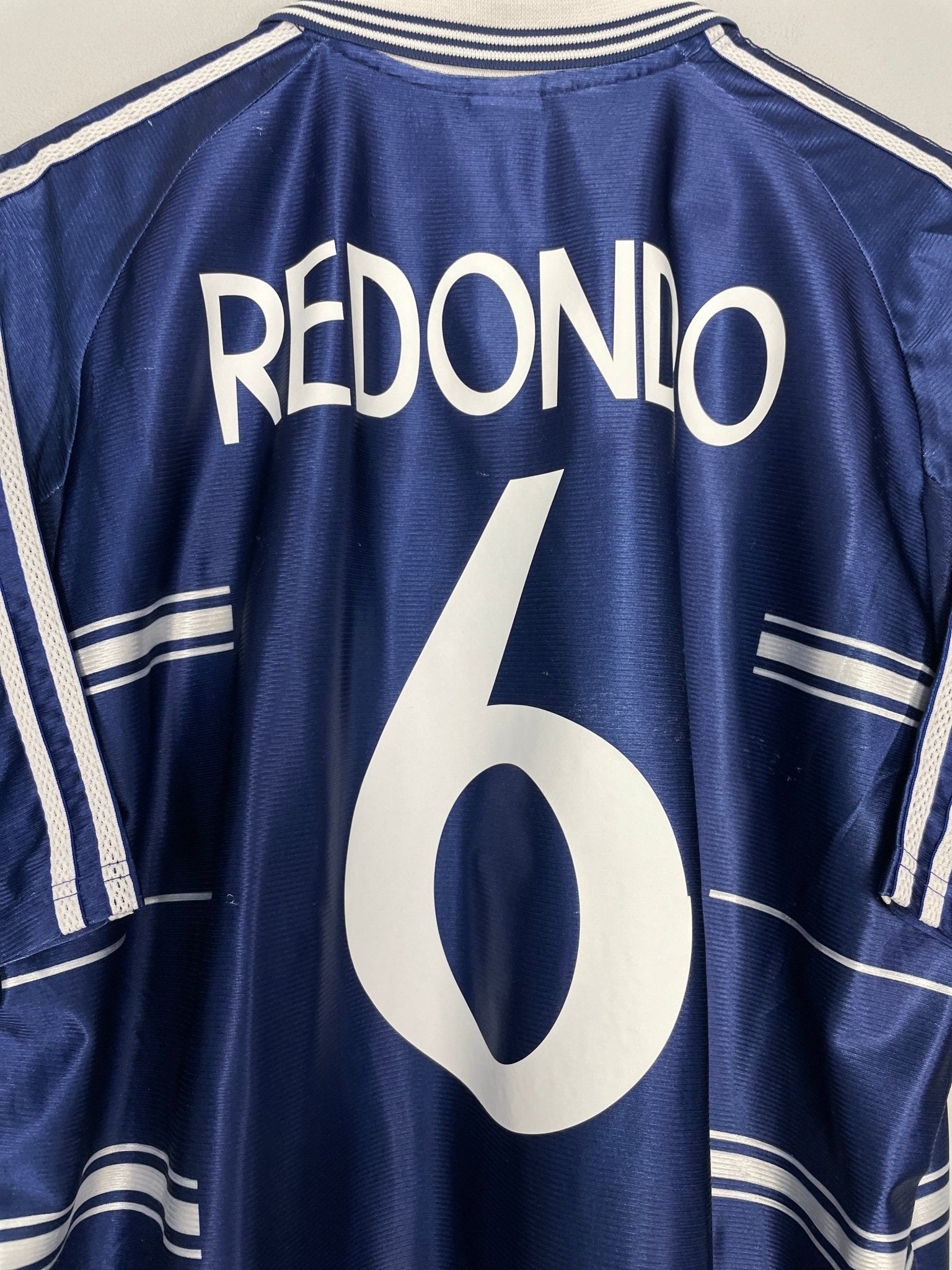 1998/99 REAL MADRID REDONDO #6 AWAY SHIRT (XL) ADIDAS – Cult Kits
