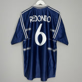 Shop 1998/99 REAL MADRID REDONDO #6 AWAY SHIRT (XL) ADIDAS, classic football shirts, vintage football shirts & retro soccer jerseys at Cult Kits