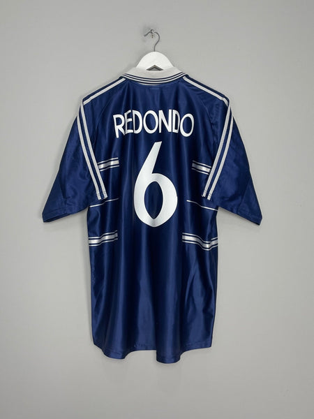 1998/99 REAL MADRID REDONDO #6 AWAY SHIRT (XL) ADIDAS – Cult Kits