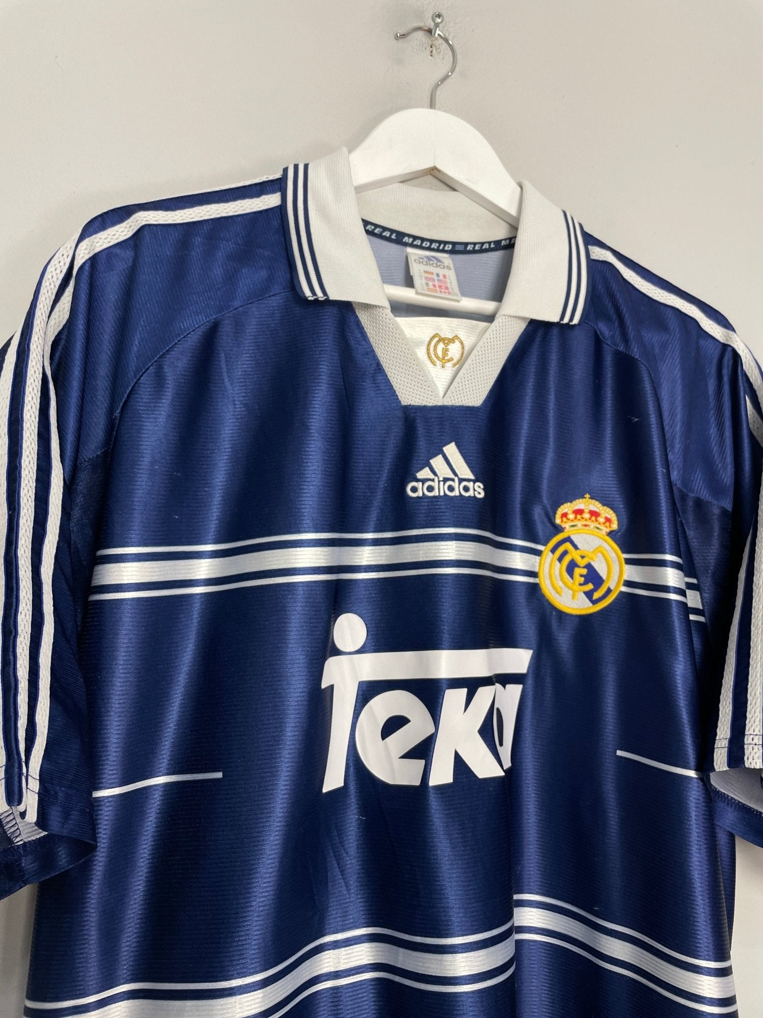 1998/99 REAL MADRID REDONDO #6 AWAY SHIRT (XL) ADIDAS – Cult Kits