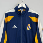 1998/99 REAL MADRID TRACKSUIT TOP (M) ADIDAS - Cult Kits - Medium - Buy Vintage Football Shirts, Authentic Retro Football Shirts For Sale, Classic Football Shirts & Soccer Jersey