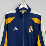 1998/99 REAL MADRID TRACKSUIT TOP (M) ADIDAS - Cult Kits - Medium - Buy Vintage Football Shirts, Authentic Retro Football Shirts For Sale, Classic Football Shirts & Soccer Jersey