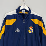 1998/99 REAL MADRID TRACKSUIT TOP (S) ADIDAS - Cult Kits - Small - Buy Vintage Football Shirts, Authentic Retro Football Shirts For Sale, Classic Football Shirts & Soccer Jersey