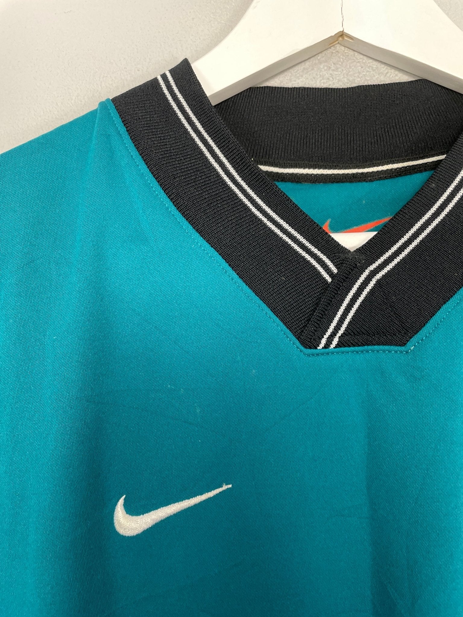 Shop 1998/99 SAN JOSE CLASH AWAY SHIRT (M) NIKE, classic football shirts, vintage football shirts & retro soccer jerseys at Cult Kits