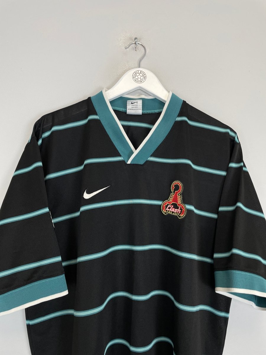 1998/99 SAN JOSE CLASH HOME SHIRT (L) NIKE - Cult Kits - Large - Buy Vintage Football Shirts, Authentic Retro Football Shirts For Sale, Classic Football Shirts & Soccer Jersey