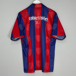 Shop 1998/99 SAN LORENZO HOME SHIRT (L) TEAM FOOT, classic football shirts, vintage football shirts & retro soccer jerseys at Cult Kits