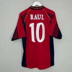 Shop 1998/99 SPAIN RAUL #10 HOME SHIRT (M) ADIDAS, classic football shirts, vintage football shirts & retro soccer jerseys at Cult Kits