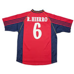 Buy 1998/99 Spain R.Hierro 6 Home Shirt (L) Adidas ~ Free worldwide shipping ~ Authentic Vintage Football Shirts from Cult Kits