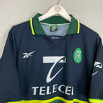 1998/99 SPORTING LISBON AWAY SHIRT (XL) REEBOK - Cult Kits - XL - Buy Vintage Football Shirts, Authentic Retro Football Shirts For Sale, Classic Football Shirts & Soccer Jersey