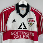 1998/99 STUTTGART HOME SHIRT (S) ADIDAS - Cult Kits - Small - Buy Vintage Football Shirts, Authentic Retro Football Shirts For Sale, Classic Football Shirts & Soccer Jersey