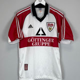 1998/99 STUTTGART HOME SHIRT (S) ADIDAS - Cult Kits - Small - Buy Vintage Football Shirts, Authentic Retro Football Shirts For Sale, Classic Football Shirts & Soccer Jersey