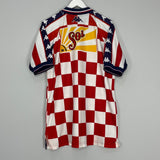 Shop 1998/99 TECOS FC HOME SHIRT (XL) KAPPA, classic football shirts, vintage football shirts & retro soccer jerseys at Cult Kits