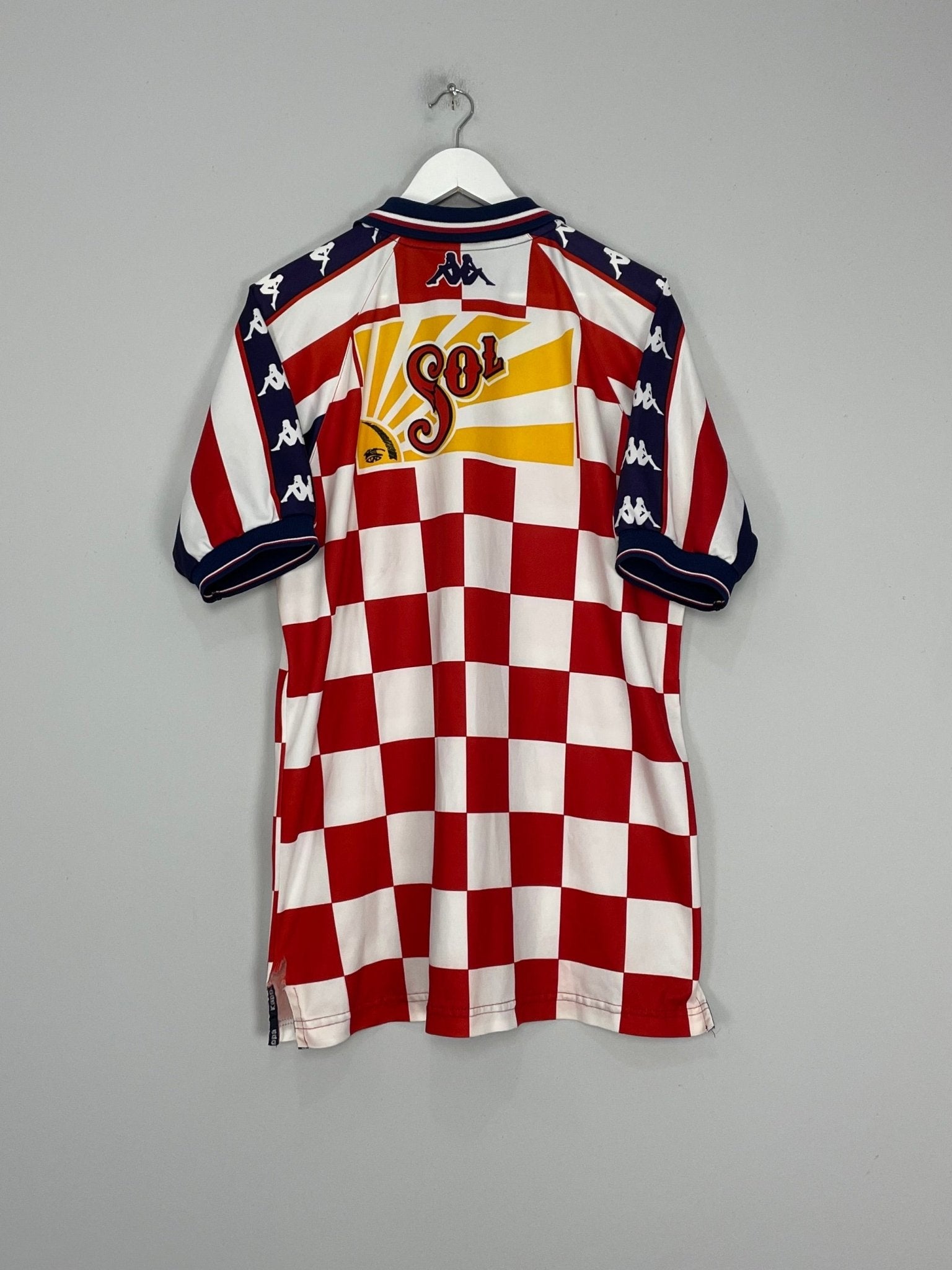 Shop 1998/99 TECOS FC HOME SHIRT (XL) KAPPA, classic football shirts, vintage football shirts & retro soccer jerseys at Cult Kits