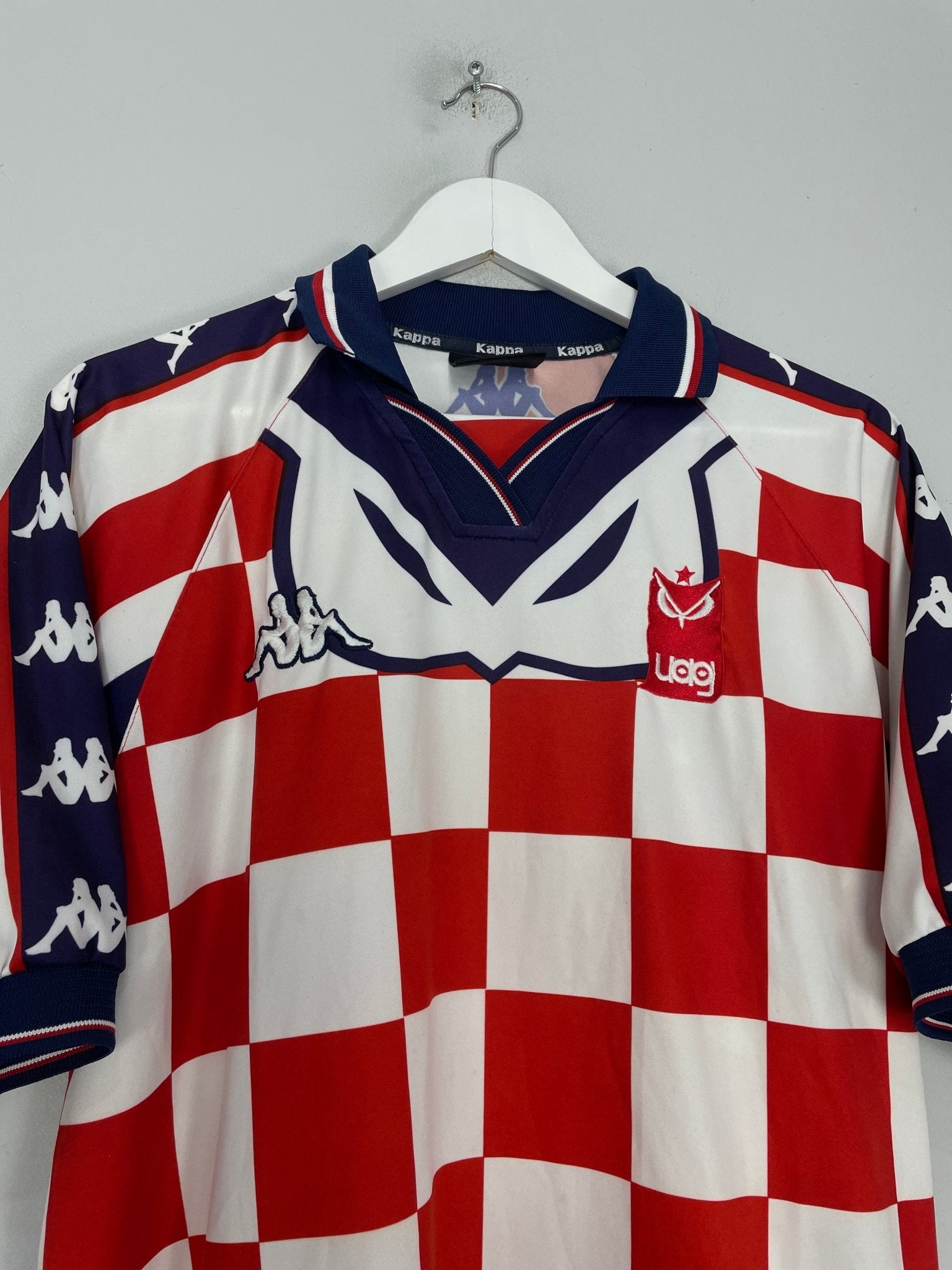 Shop 1998/99 TECOS FC HOME SHIRT (XL) KAPPA, classic football shirts, vintage football shirts & retro soccer jerseys at Cult Kits