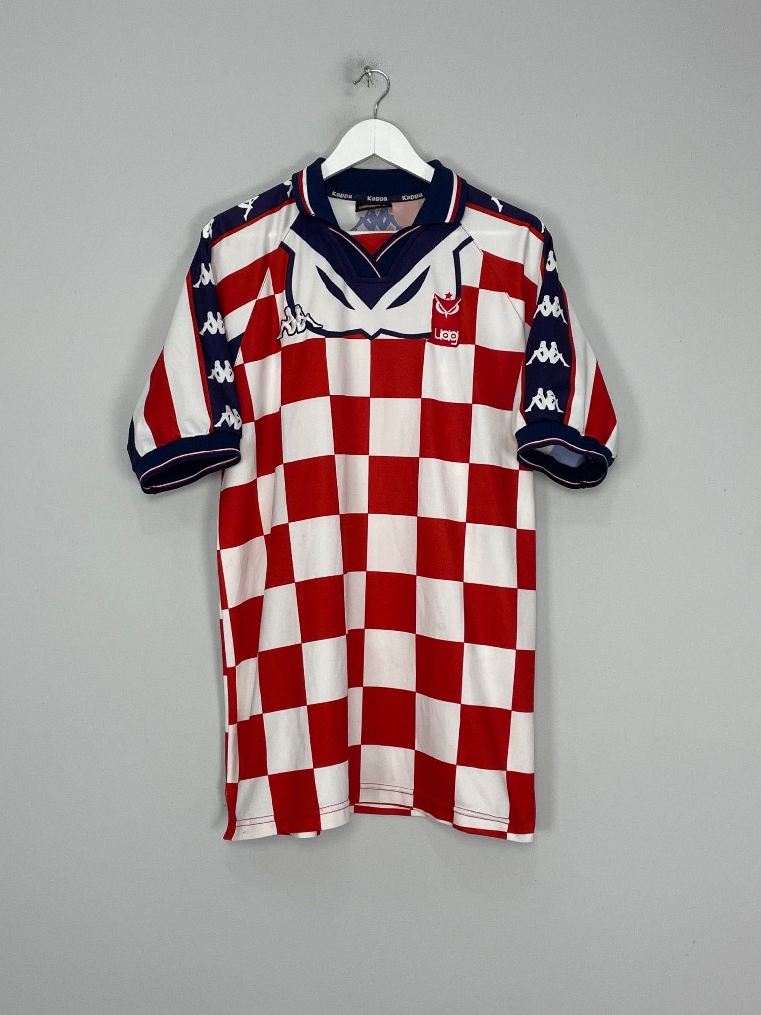 Shop 1998/99 TECOS FC HOME SHIRT (XL) KAPPA, classic football shirts, vintage football shirts & retro soccer jerseys at Cult Kits