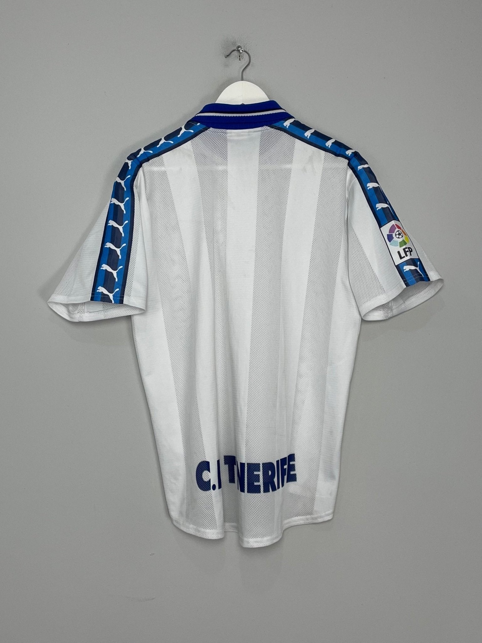 Shop 1998/99 TENERIFE HOME SHIRT (M) PUMA, classic football shirts, vintage football shirts & retro soccer jerseys at Cult Kits