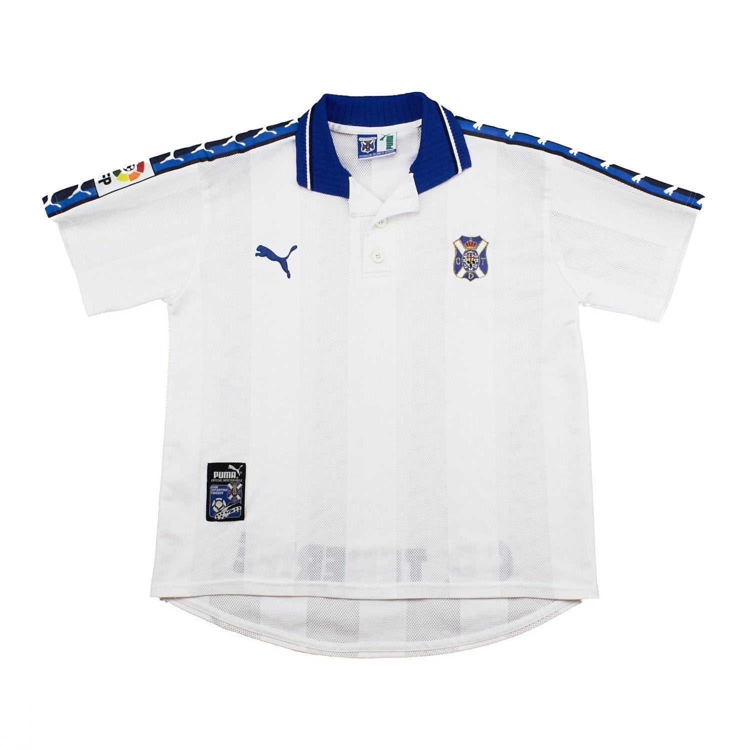 Buy 1998/99 Tenerife Home Shirt (XS) Puma ~ Free worldwide shipping ~ Authentic Vintage Football Shirts from Cult Kits