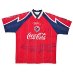 Buy 1998/99 Tiburones Veracruz Home Shirt (XL) Atletica ~ Free worldwide shipping available ~ Authentic Vintage Football Shirts from Cult Kits