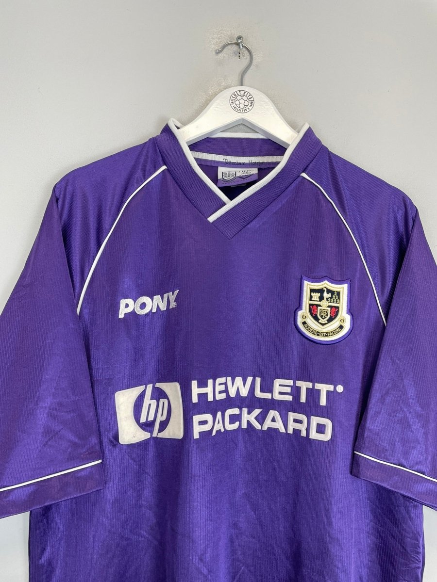1998/99 TOTTENHAM AWAY SHIRT (L) PONY - Cult Kits - Large - Buy Vintage Football Shirts, Authentic Retro Football Shirts For Sale, Classic Football Shirts & Soccer Jersey