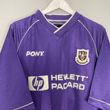 Shop 1998/99 TOTTENHAM CAMPBELL #23 AWAY SHIRT (XL) PONY, classic football shirts, vintage football shirts & retro soccer jerseys at Cult Kits