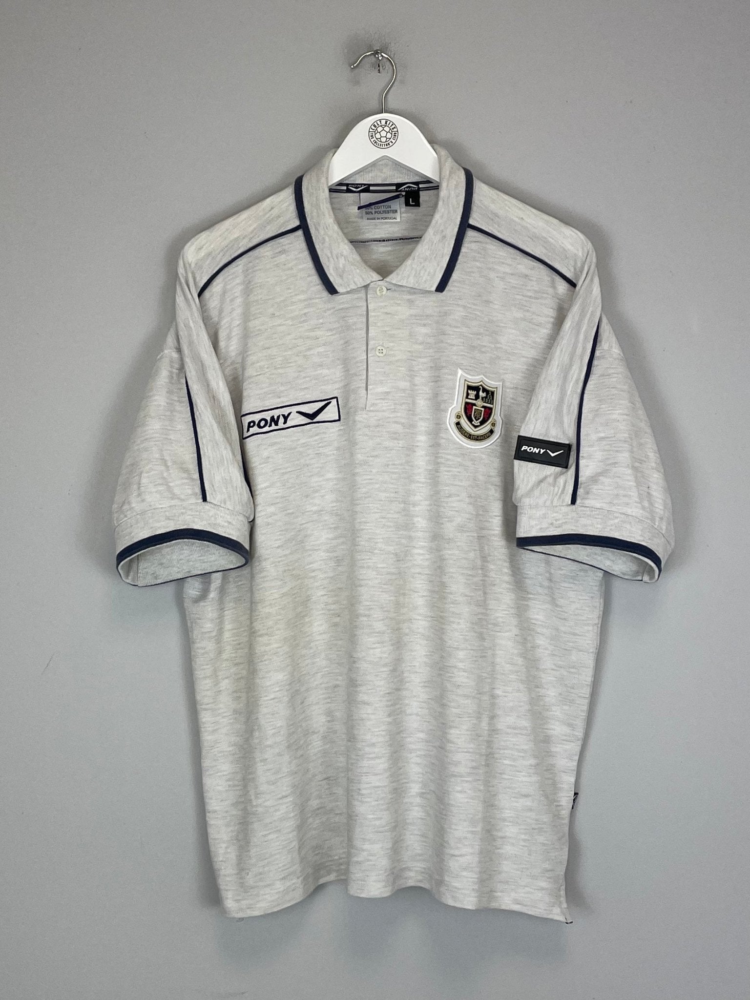 Shop 1998/99 TOTTENHAM POLO SHIRT (L) PONY, classic football shirts, vintage football shirts & retro soccer jerseys at Cult Kits