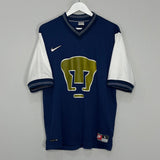 Shop 1998/99 UNAM PUMAS AWAY SHIRT (L) NIKE, classic football shirts, vintage football shirts & retro soccer jerseys at Cult Kits