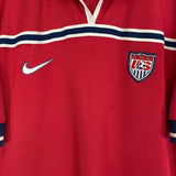 1998/99 USA AWAY SHIRT (L) NIKE - Cult Kits - Large - Buy Vintage Football Shirts, Authentic Retro Football Shirts For Sale, Classic Football Shirts & Soccer Jersey