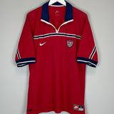 1998/99 USA AWAY SHIRT (L) NIKE - Cult Kits - Large - Buy Vintage Football Shirts, Authentic Retro Football Shirts For Sale, Classic Football Shirts & Soccer Jersey