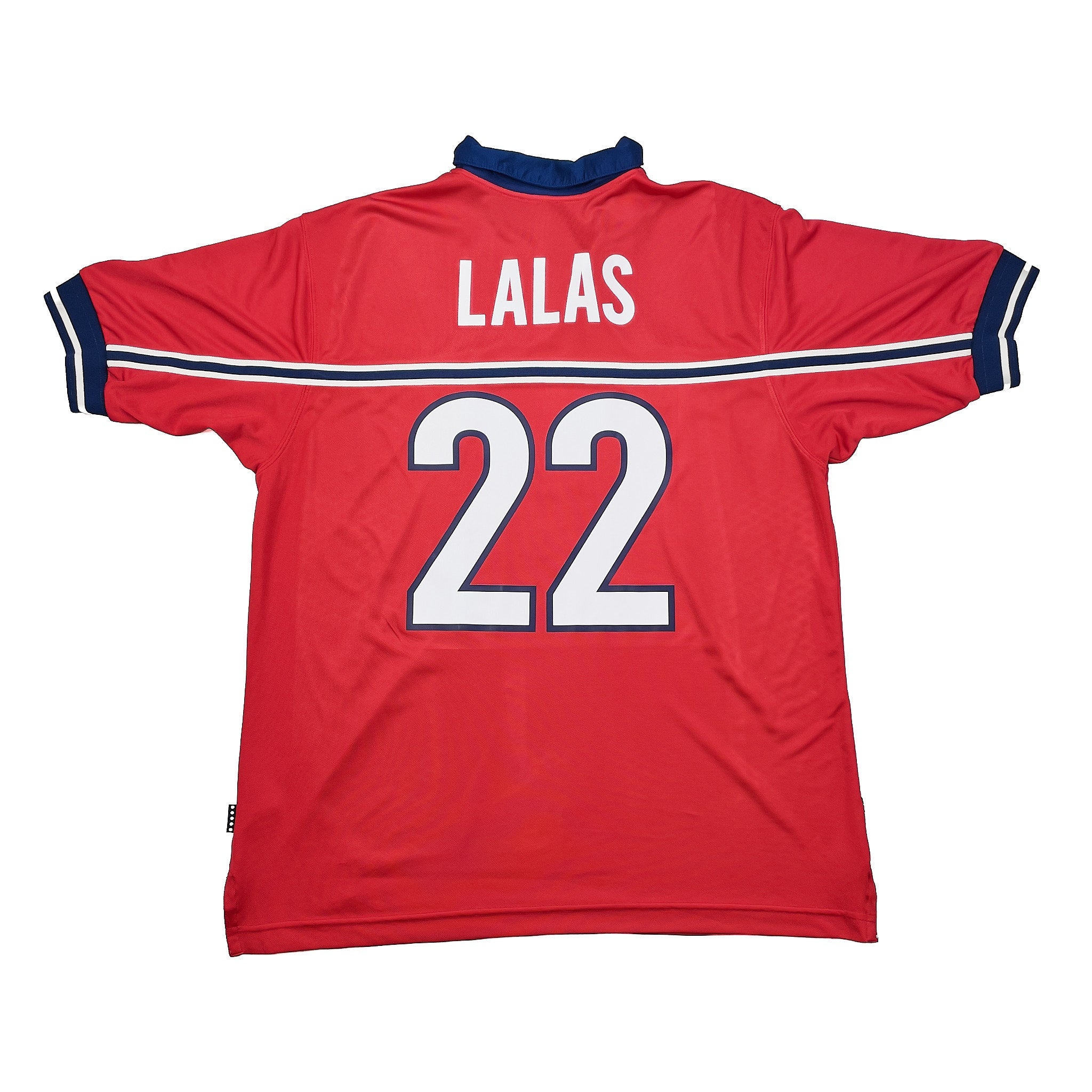 Buy 1998/99 USA LALAS 22 AWAY SHIRT (XL) NIKE ~ Free worldwide shipping available ~ Authentic Vintage Football Shirts from Cult Kits