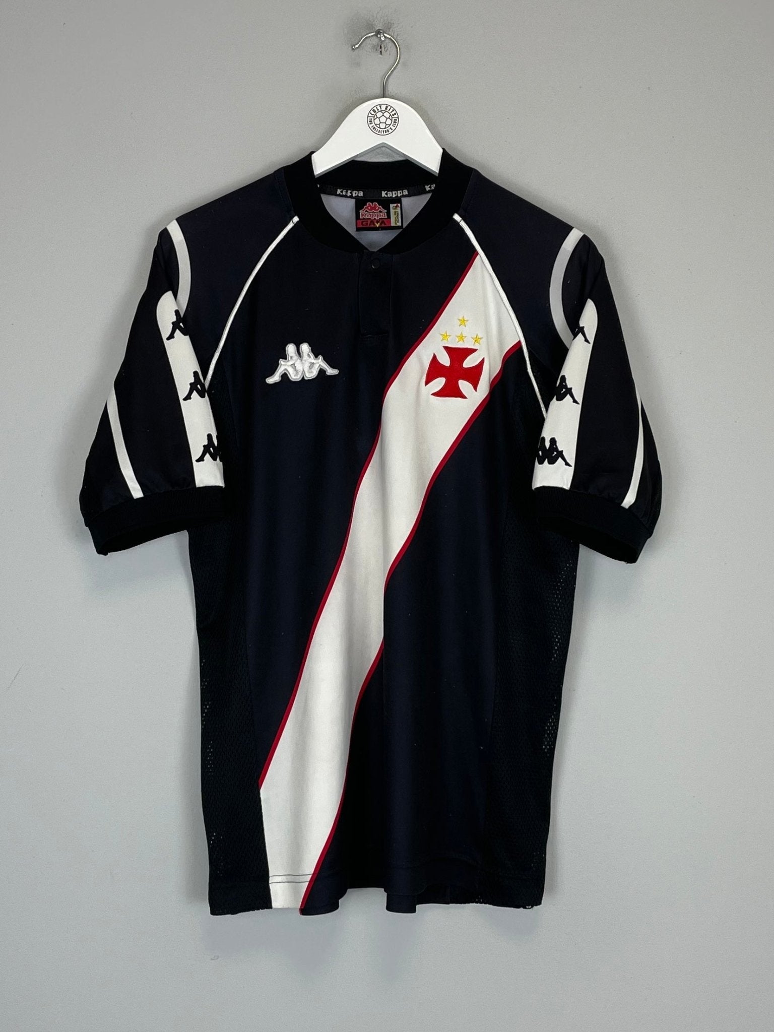 Shop 1998/99 VASCO DA GAMA HOME SHIRT (L) KAPPA, classic football shirts, vintage football shirts & retro soccer jerseys at Cult Kits