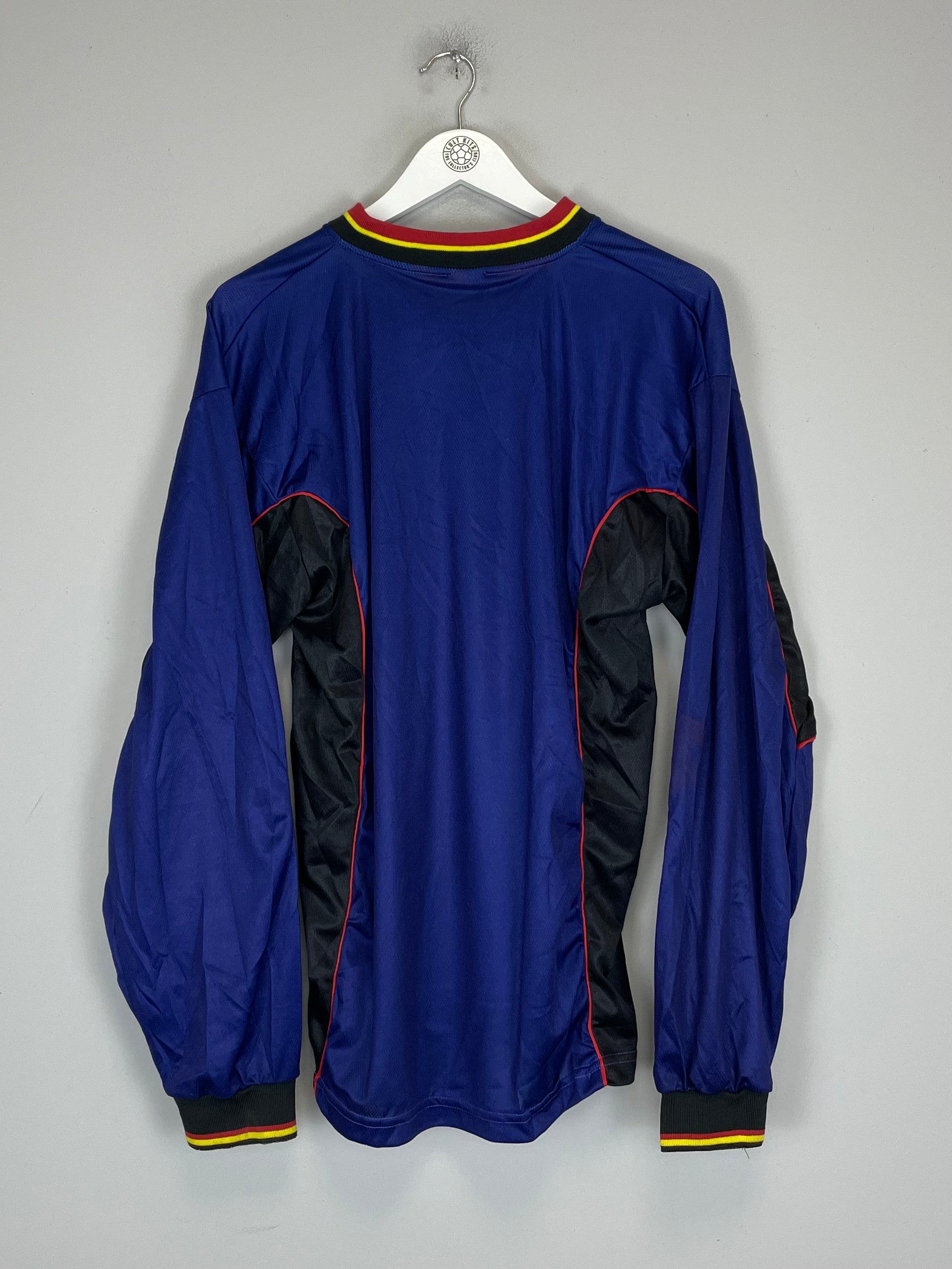 1998/99 BELGIUM GK SHIRT (M) DIADORA BACK LONGSLEEVE
