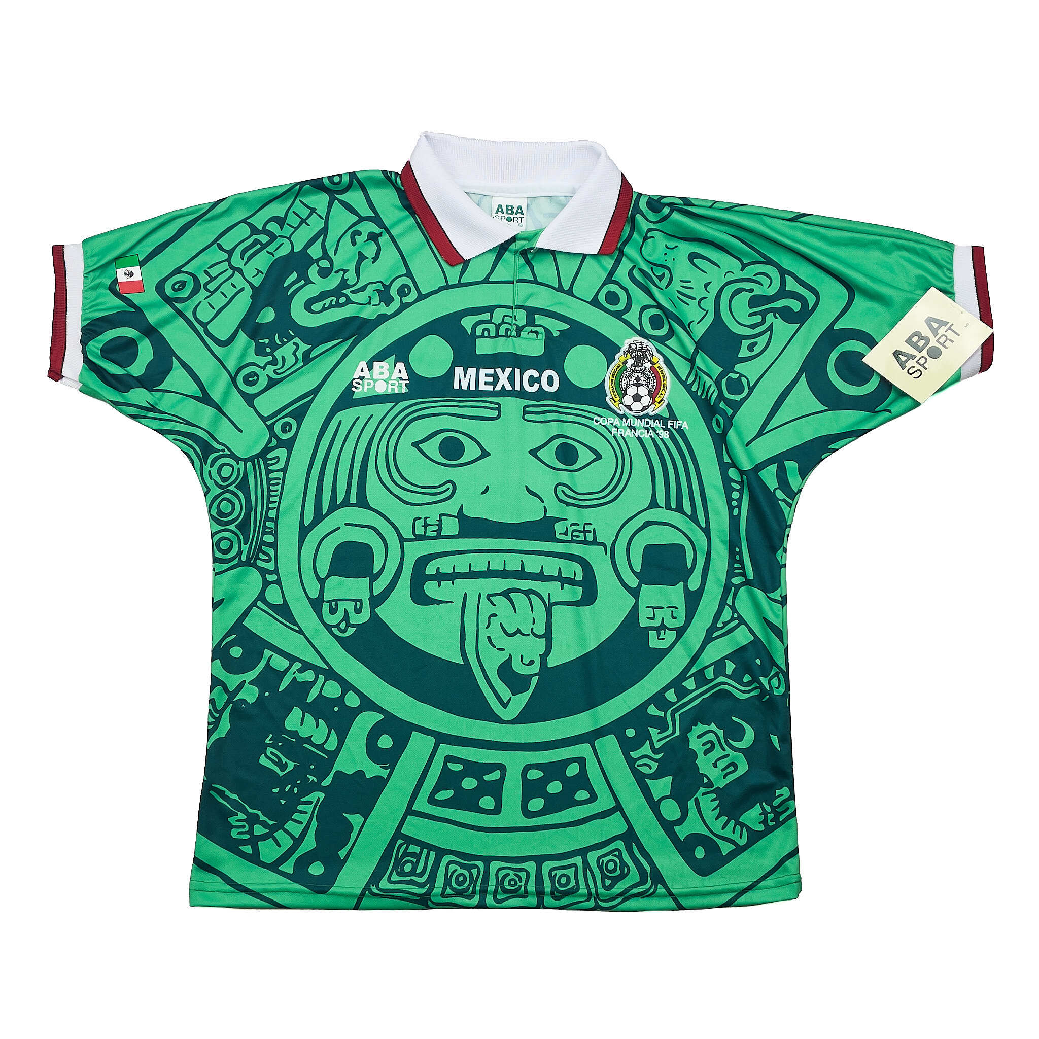 Mexico 1998 Home Shirt Reissue - The Greatest Vintage Shirt of all time