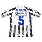 Buy 1999 Atletico Celaya Aldaco 5 *Match Issued + Squad Signed* Home Shirt (L) Garcis ~ Free worldwide shipping available ~ Authentic Vintage Football Shirts from Cult Kits