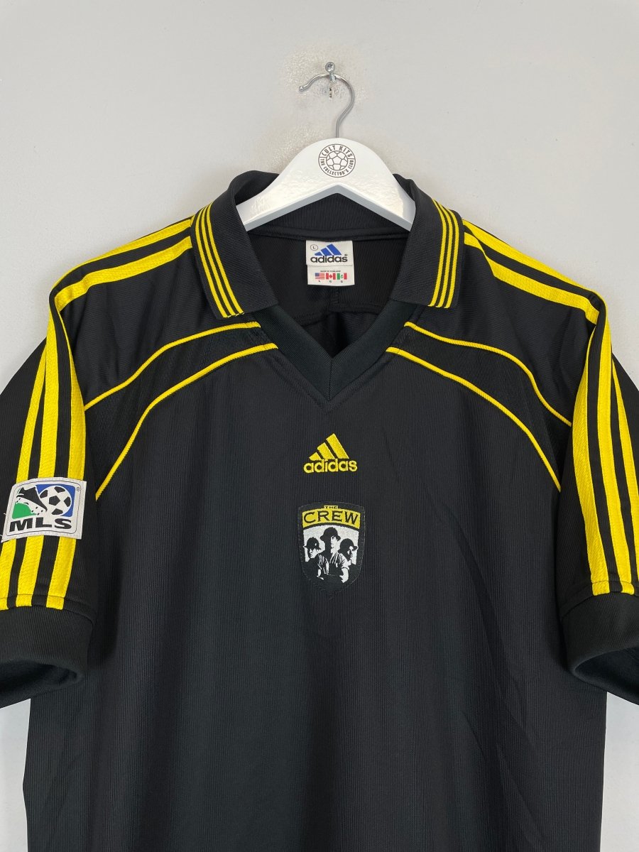 1999 COLOMBUS CREW TRAINING SHIRT (L) ADIDAS - Cult Kits - Large - Buy Vintage Football Shirts, Authentic Retro Football Shirts For Sale, Classic Football Shirts & Soccer Jersey