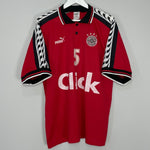 Shop 1999 EGYPT #5 *PLAYER ISSUE* HOME SHIRT (XL) PUMA, classic football shirts, vintage football shirts & retro soccer jerseys at Cult Kits