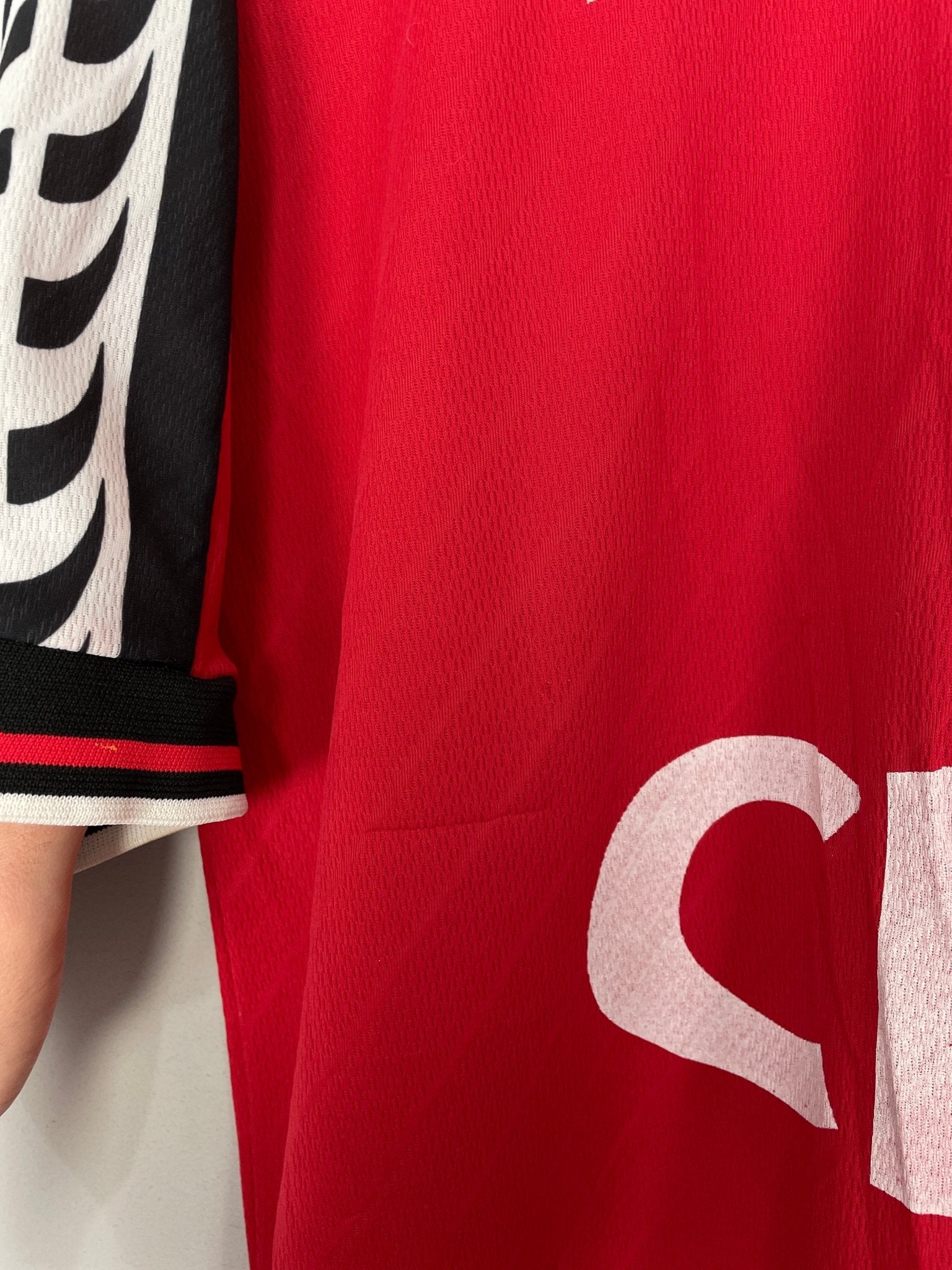Shop 1999 EGYPT #5 *PLAYER ISSUE* HOME SHIRT (XL) PUMA, classic football shirts, vintage football shirts & retro soccer jerseys at Cult Kits
