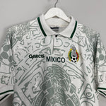 Shop 1999 MEXICO #15 AWAY SHIRT (L) GARCIS, classic football shirts, vintage football shirts & retro soccer jerseys at Cult Kits