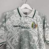 Shop 1999 MEXICO #15 AWAY SHIRT (L) GARCIS, classic football shirts, vintage football shirts & retro soccer jerseys at Cult Kits