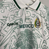 Shop 1999 MEXICO AWAY SHIRT (M) GARCIS, classic football shirts, vintage football shirts & retro soccer jerseys at Cult Kits