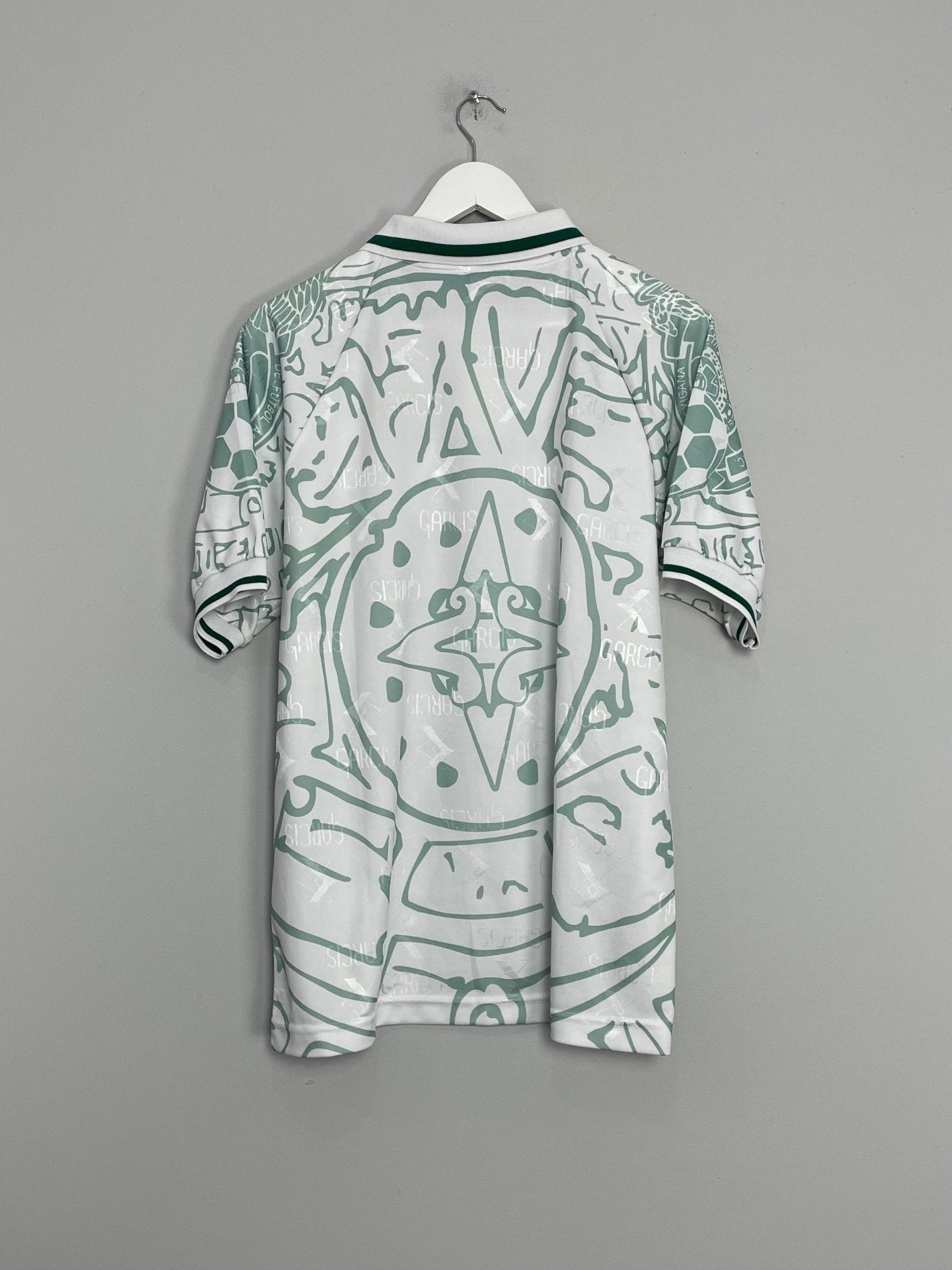 Shop 1999 MEXICO AWAY SHIRT (M) GARCIS, classic football shirts, vintage football shirts & retro soccer jerseys at Cult Kits
