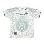 Buy 1999 Mexico Away Shirt (M) Garcis ~ Free worldwide shipping ~ Authentic Vintage Football Shirts from Cult Kits