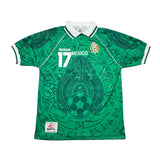 Buy 1999 Mexico F.Palencia 17 Home Shirt (M) Garcis ~ Free worldwide shipping available ~ Authentic Vintage Football Shirts from Cult Kits