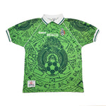 Buy 1999 MEXICO HOME SHIRT (L) GARCIS ~ Free worldwide shipping available ~ Authentic Vintage Football Shirts from Cult Kits