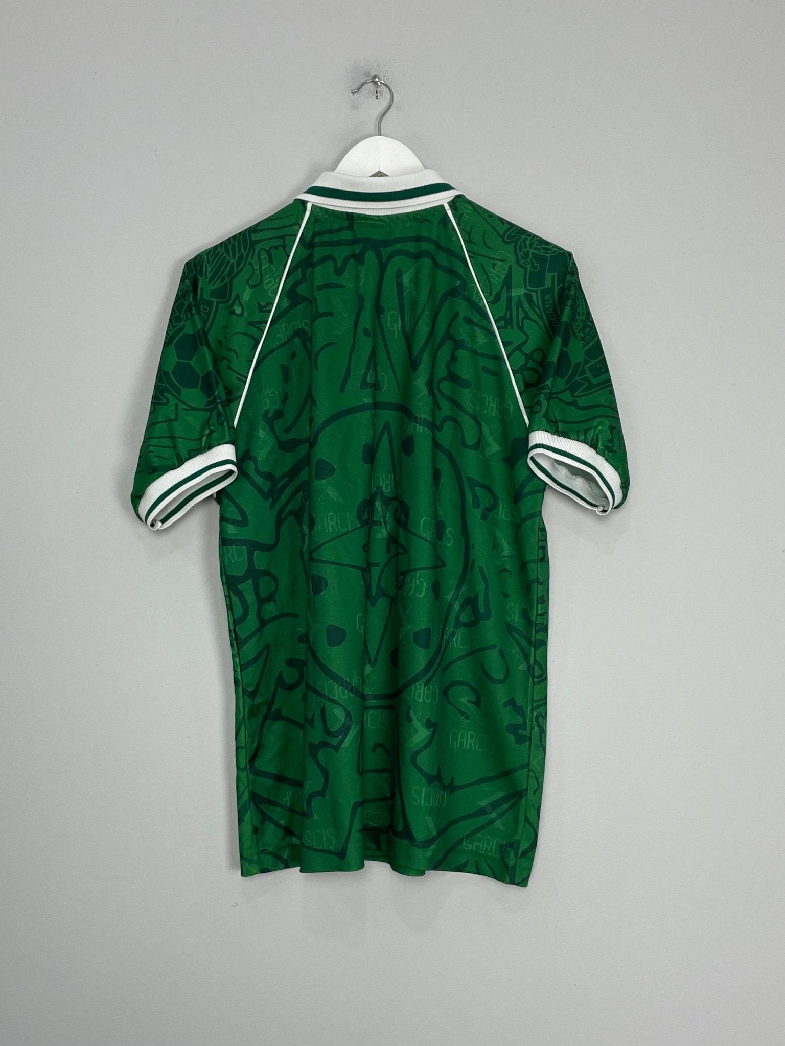 Shop 1999 MEXICO HOME SHIRT (M) GARCIS, classic football shirts, vintage football shirts & retro soccer jerseys at Cult Kits